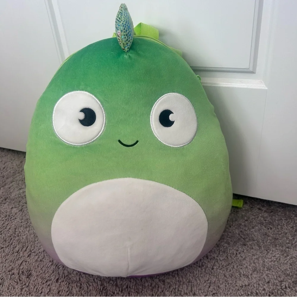 Squishmallows Denton The Chameleon Kids Back Pack